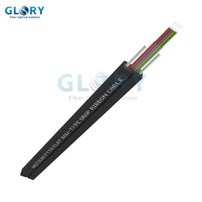 Kábel vlákna s plochou kvapkou